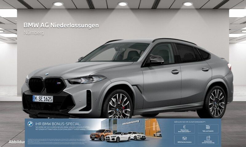 Grau Gebraucht 2024 BMW X6 M Sport SUV | 107.795 € (Teuer) - Bild 1/3
