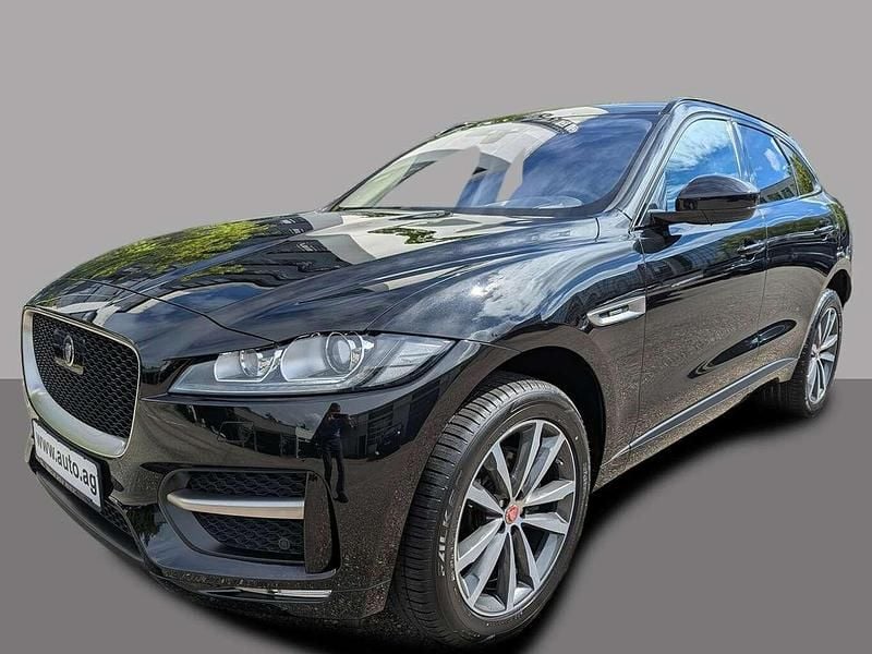 Schwarz Gebraucht 2019 Jaguar F-Pace R-Sport SUV | 30.844 € (Guter Preis) - Bild 1/4