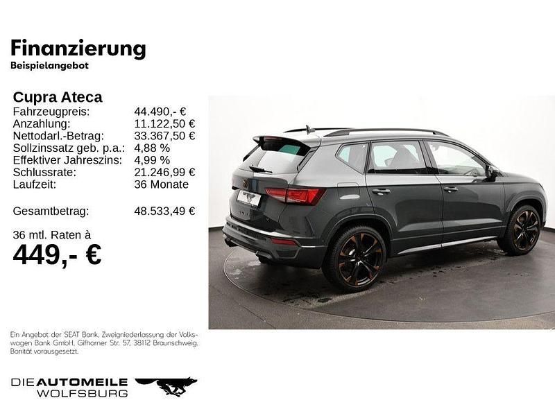 Gebraucht Cupra Ateca VZ 300 PS (220 kW) 2025 Dark forest grün metallic SUV