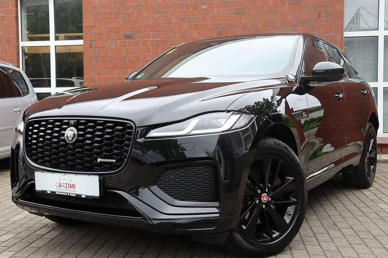 Schwarz Gebraucht 2021 Jaguar F-Pace R-Dynamic SUV | 37.990 € (Teuer) - Bild 1/4