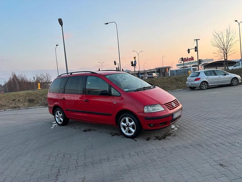 Gebraucht VW Sharan 115 PS (84 kW) 2002 Rot Van / Kleinbus