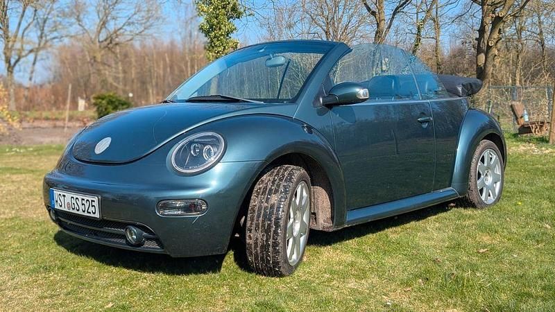 Gebraucht VW New Beetle 116 PS (85 kW) 2003 Grün Kleinwagen