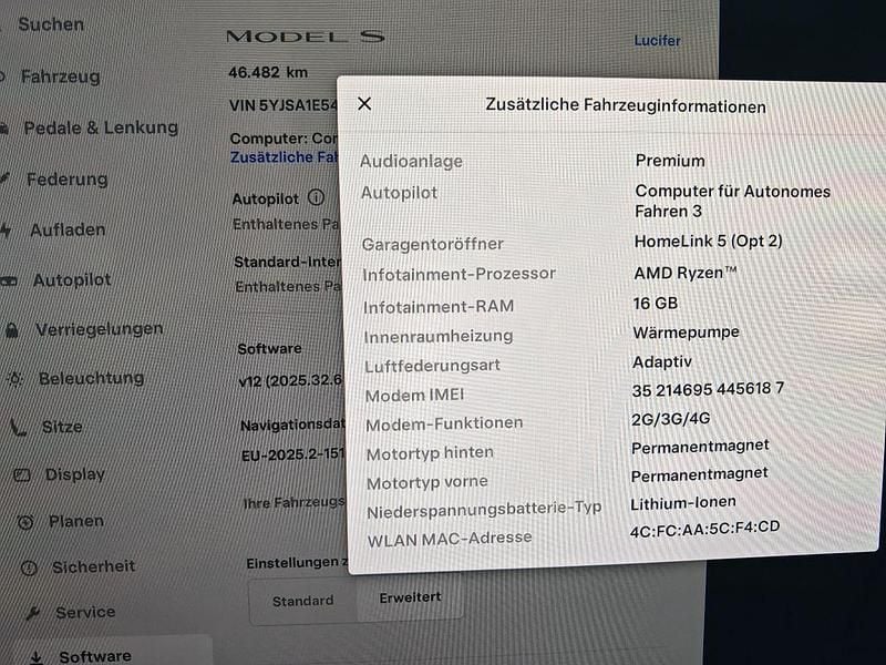Gebraucht Tesla Model S 492 kW (670 PS) 2023 Rot Kleinwagen