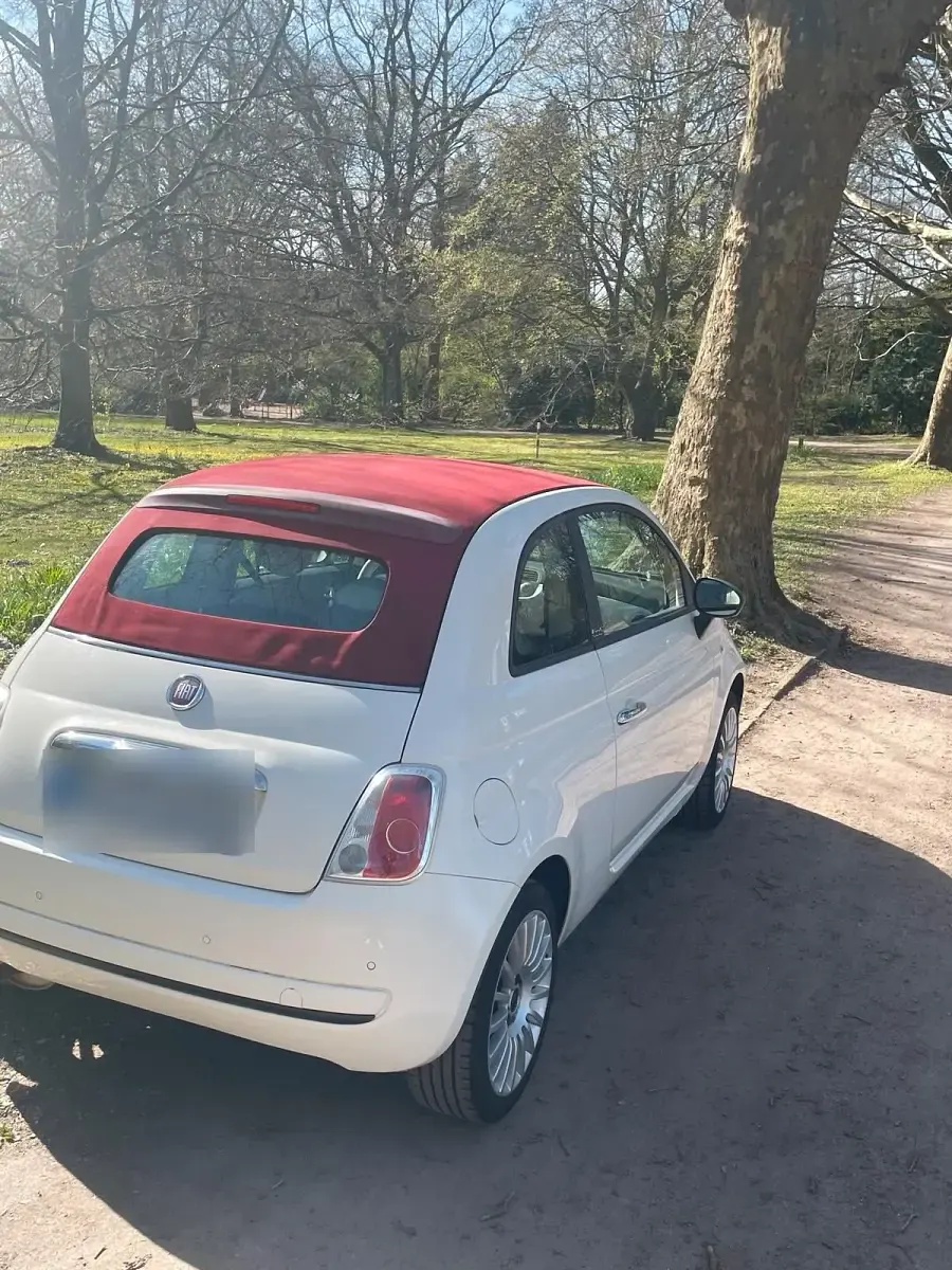 Gebraucht Fiat 500 69 PS (50 kW) 2011 Weiß Cabrio