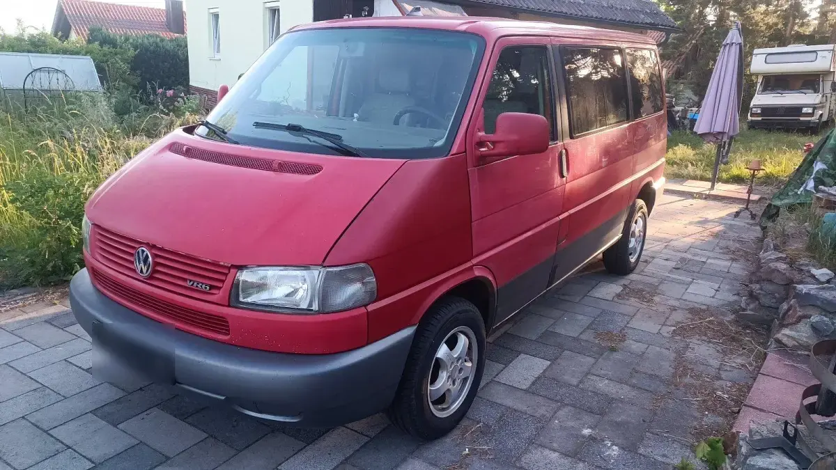 Gebraucht VW Multivan 140 PS (102 kW) 1997 Rot Van / Kleinbus