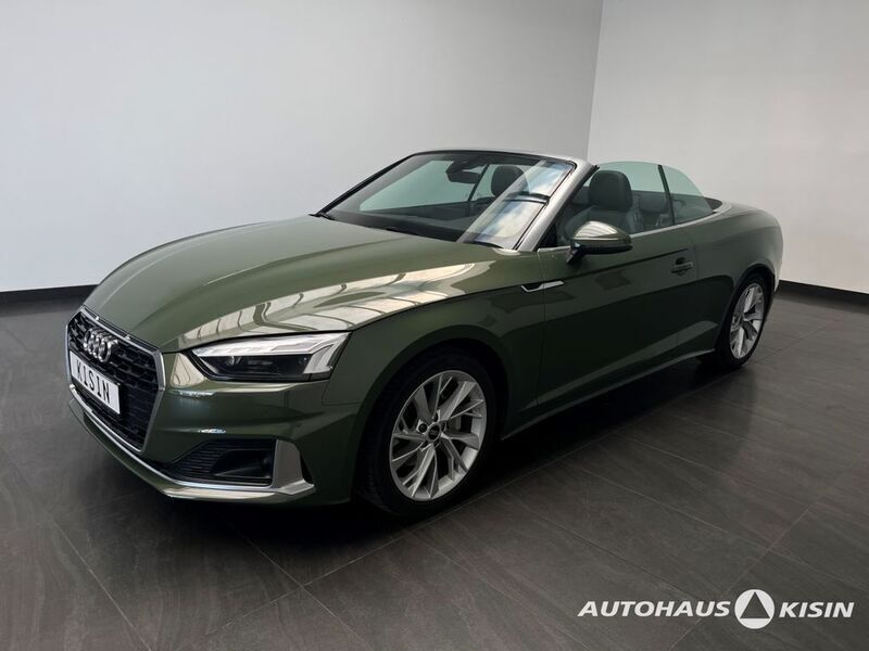 Gebraucht Audi A5 Cabriolet Advanced Plus 204 PS (150 kW) 2024 Green metallic Cabrio