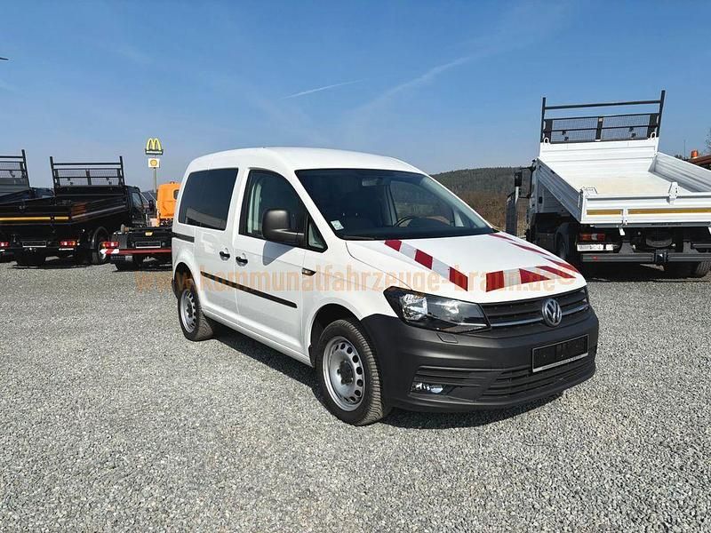 Gebraucht VW Caddy 122 PS (89 kW) 2020 Weiß Van / Kleinbus