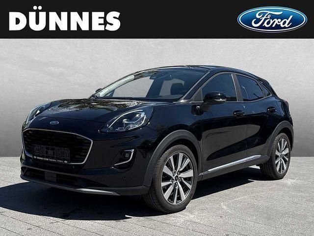 Dynamicblau metallic Gebraucht 2021 Ford Puma ST-Line X SUV | 16.550 € (Superpreis) - Bild 1/4