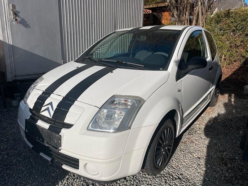 Weiß Gebraucht 2007 Citroën C2 Style Kleinwagen | 400 € (Superpreis) - Bild 1/2