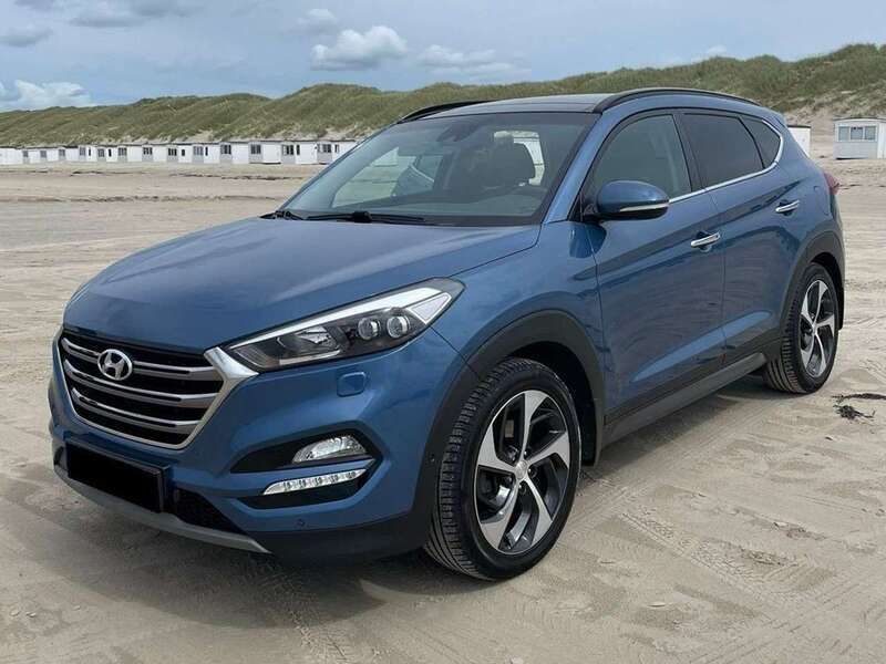 Blau Gebraucht 2016 Hyundai Tucson Style SUV | 14.890 € (Guter Preis) - Bild 1/4