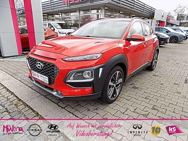 Gebraucht Hyundai Kona Premium 120 PS (88 kW) 2018 Orange SUV