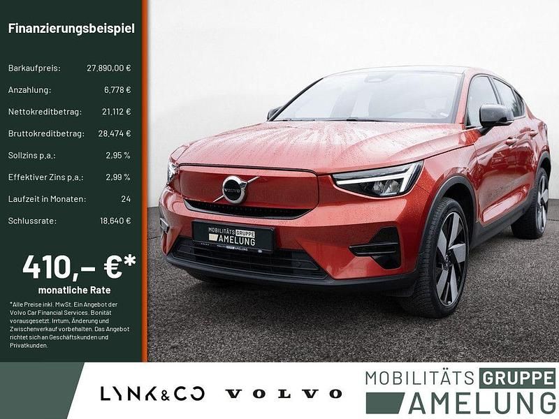 Rot Gebraucht 2022 Volvo C40 Core SUV | 27.890 € (Superpreis) - Bild 1/4