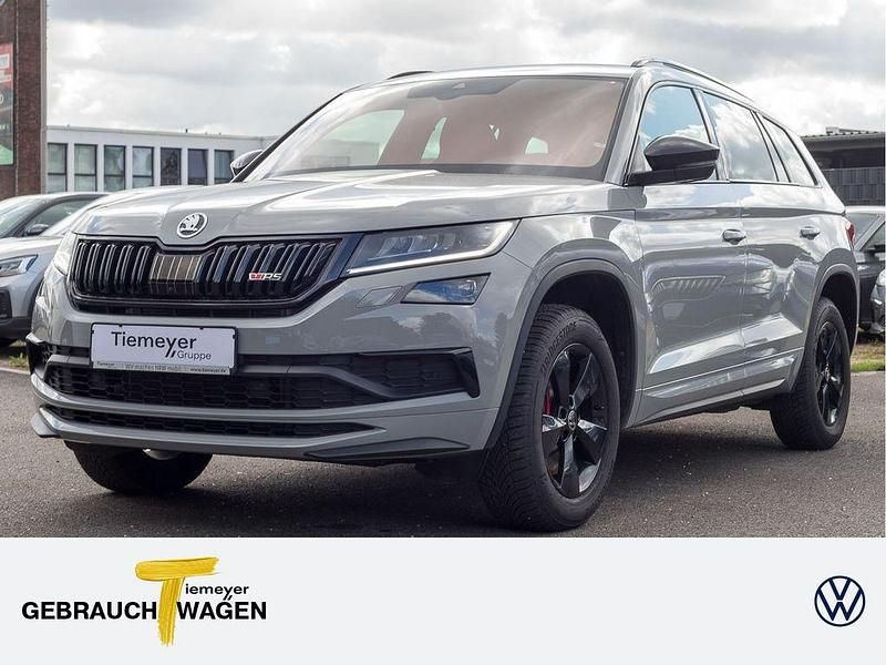 Grau Gebraucht 2020 Skoda Kodiaq RS SUV | 33.970 € (Guter Preis) - Bild 1/4