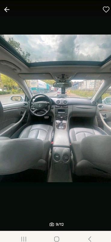 Gebraucht Mercedes CLK350 272 PS (200 kW) 2005 Silber Coupé