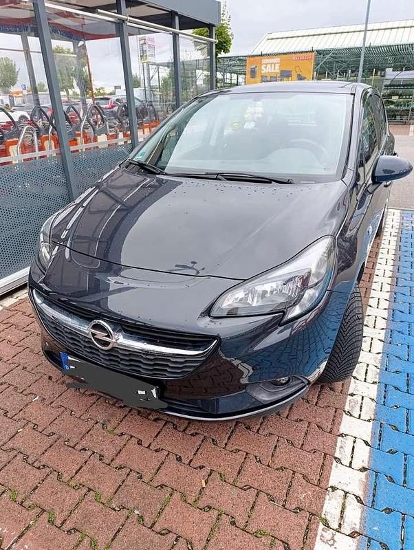 Schwarz Gebraucht 2017 Opel Corsa Limousine | 7.750 € (Fairer Preis) - Bild 1/4