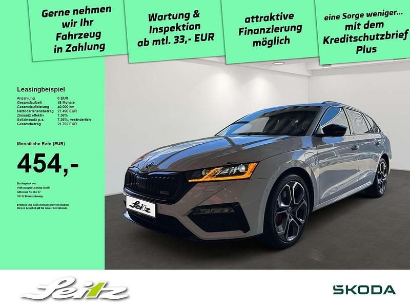 Weiß Gebraucht 2022 Skoda Octavia RS Kombi | 27.490 € (Fairer Preis) - Bild 1/3