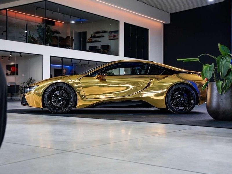 Second-hand BMW i8 Performance 374 CP (275 kW) 2015 Gri Coupe