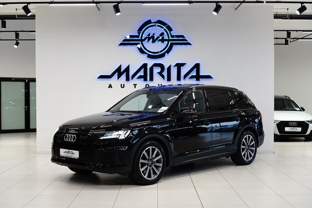 Schwarz Gebraucht 2021 Audi Q7 S-Line SUV | 63.449 € (Etwas zu teuer) - Bild 1/4