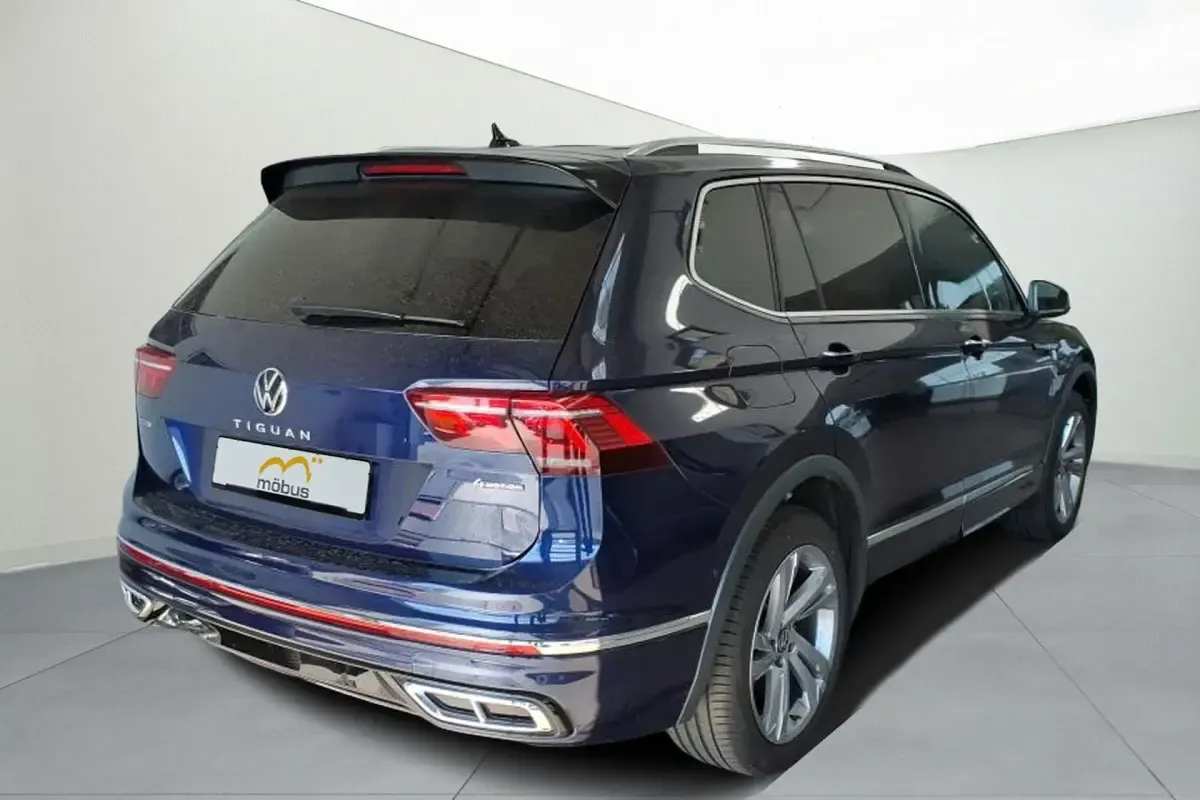 Gebraucht VW Tiguan Allspace R-line 200 PS (147 kW) 2022 Blau SUV