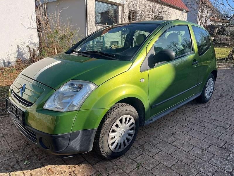 Gebraucht Citroën C2 60 PS (44 kW) 2004 Grün Kleinwagen