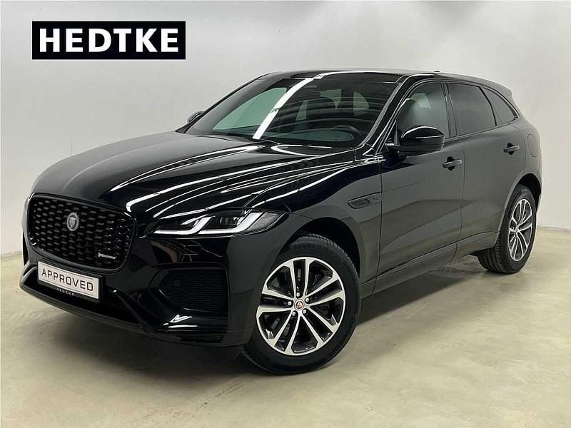 Schwarz Gebraucht 2022 Jaguar F-Pace R-Dynamic SUV | 52.990 € - Bild 1/4