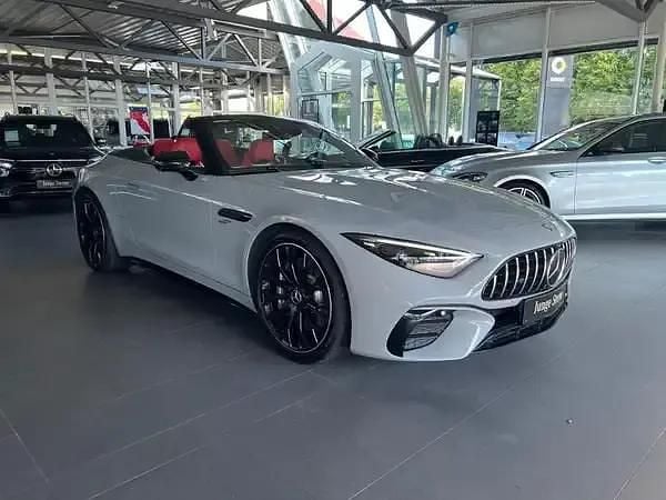 Gebraucht Mercedes SL43 AMG AMG 381 PS (280 kW) 2024 Manufaktur lack manufaktur alpingrau uni Cabrio