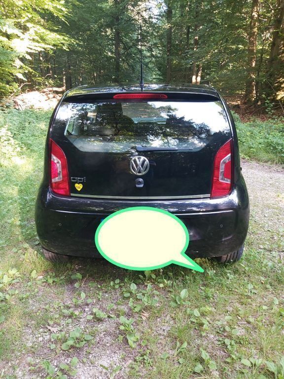 Schwarz Gebraucht 2012 VW up! move up! Kleinwagen | 3.499 € (Superpreis) - Bild 1/2