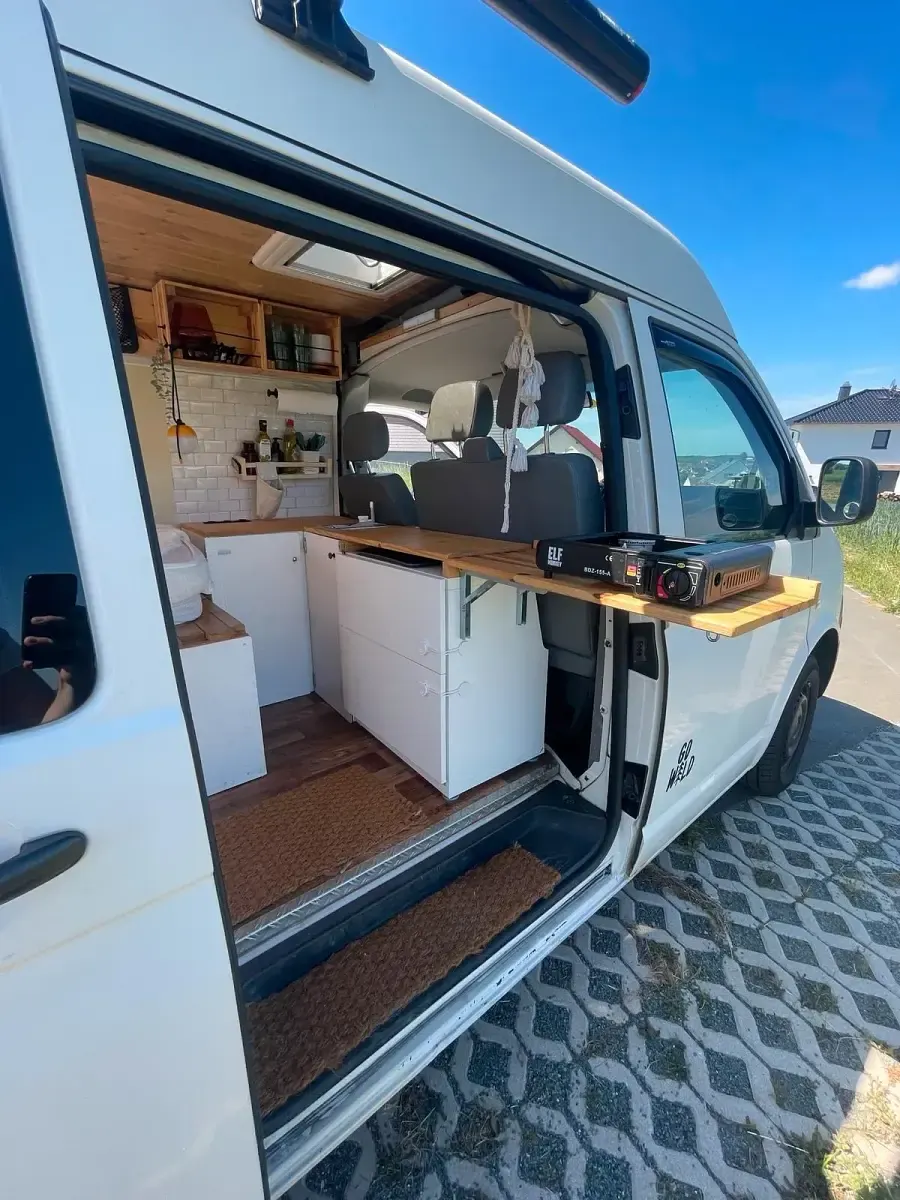 Gebraucht VW Multivan 2008 Weiß Van / Kleinbus