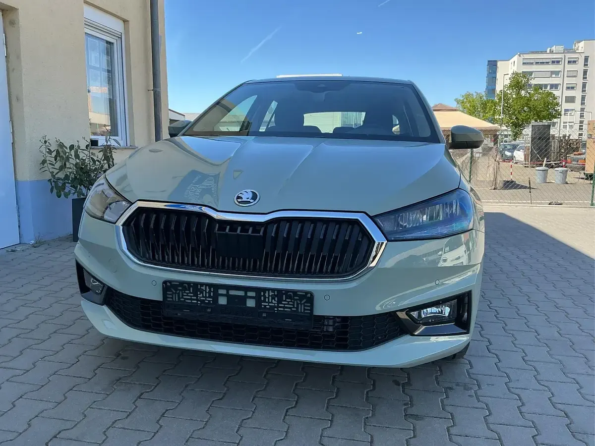 Ny Skoda Fabia Classic 2026 Grøn Hatchback