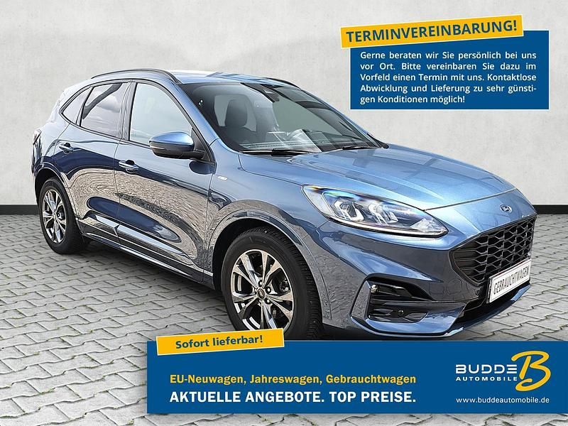 Blau Gebraucht 2022 Ford Kuga ST-Line SUV | 22.990 € (Guter Preis) - Bild 1/4