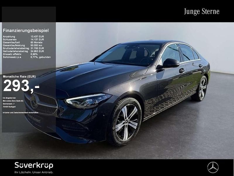 Grau Gebraucht 2024 Mercedes C220 Avantgarde Limousine | 36.980 € (Guter Preis) - Bild 1/2