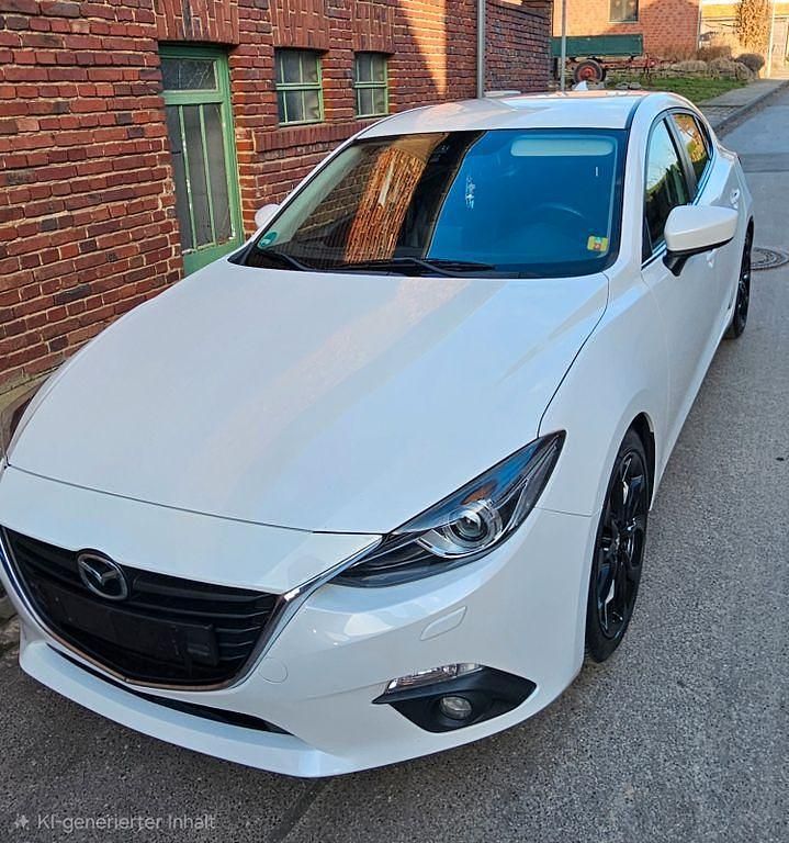 Gebraucht Mazda 3 Nakama 120 PS (88 kW) 2016 Weiß Limousine