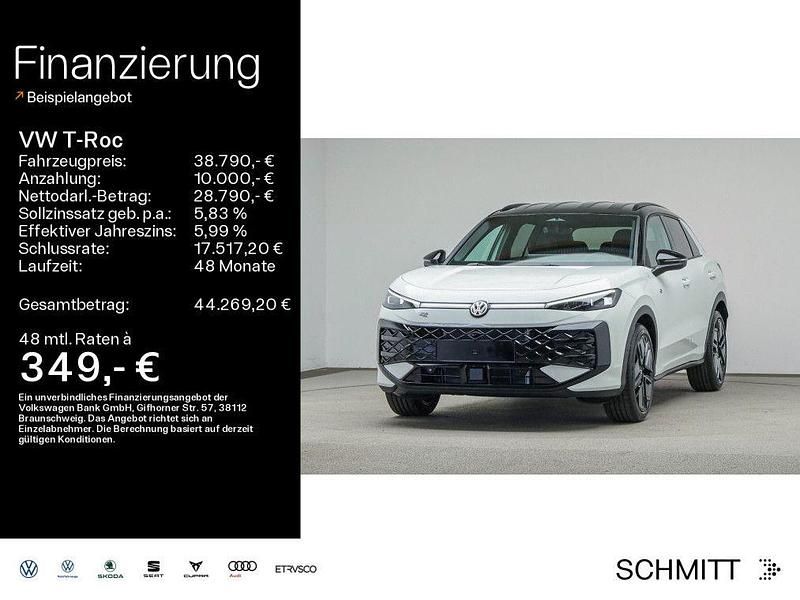 Weiß Gebraucht 2025 VW T-Roc R-line SUV | 38.790 € (Teuer) - Bild 1/4
