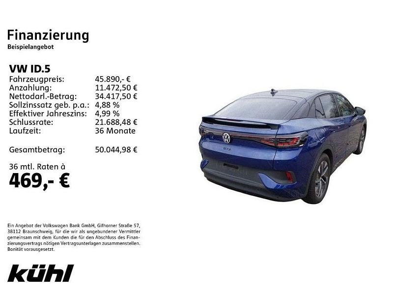 Gebraucht VW ID.5 GTX 250 kW (340 PS) 2025 Blue dusk metallic SUV