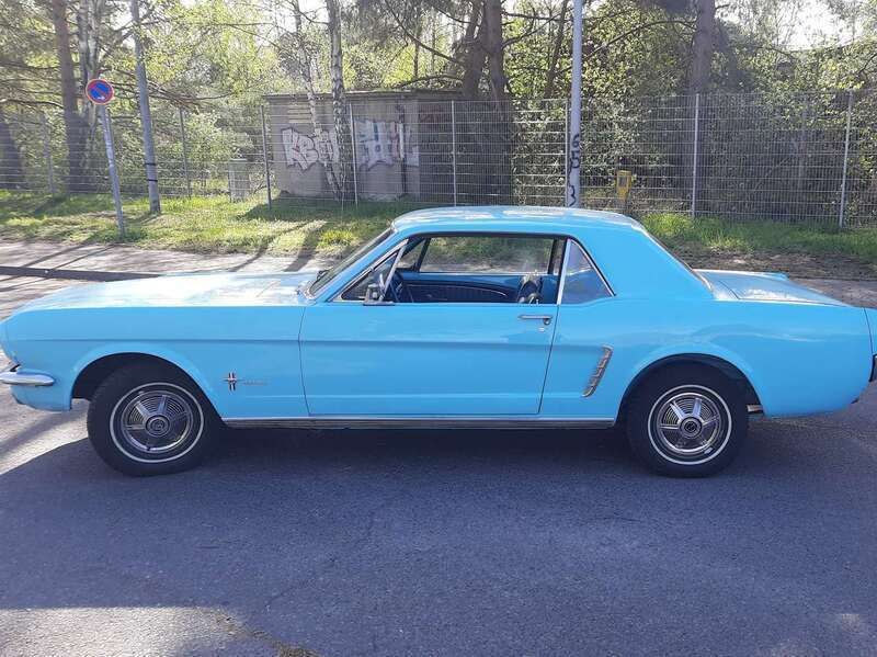 Blau Gebraucht 1965 Ford Mustang Coupé | 22.999 € - Bild 1/4