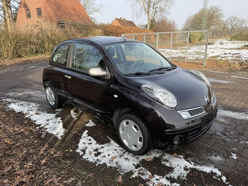 Gebraucht Nissan Micra 65 PS (47 kW) 2008 Schwarz Kleinwagen