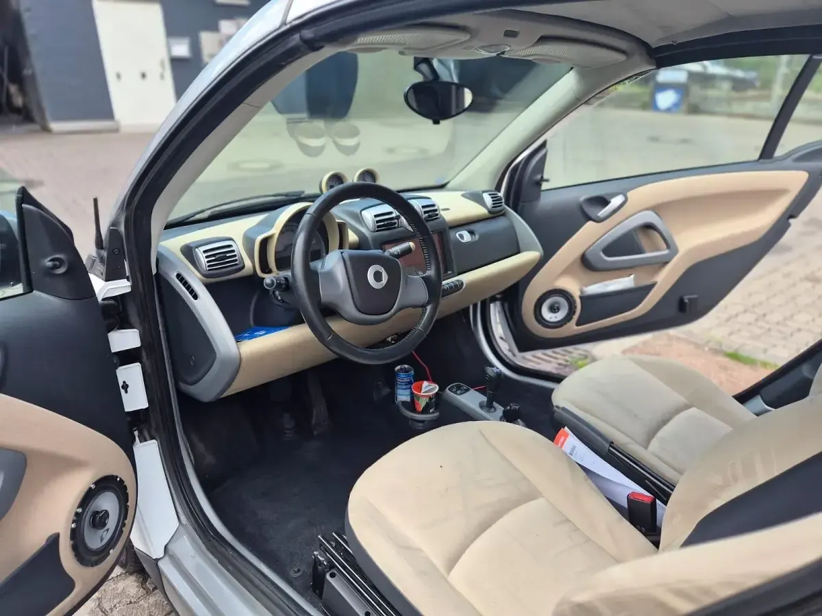 Gebraucht Smart ForTwo Cabrio 71 PS (52 kW) 2007 Weiß Cabrio
