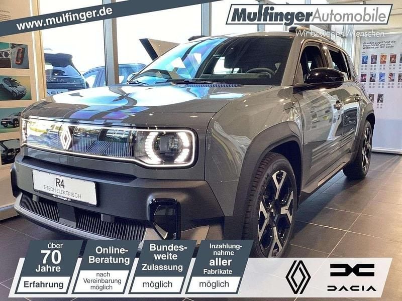 Schiefergrau Neu 2025 Renault 4 E-Tech Komfort SUV | 35.500 € (Fairer Preis) - Bild 1/4