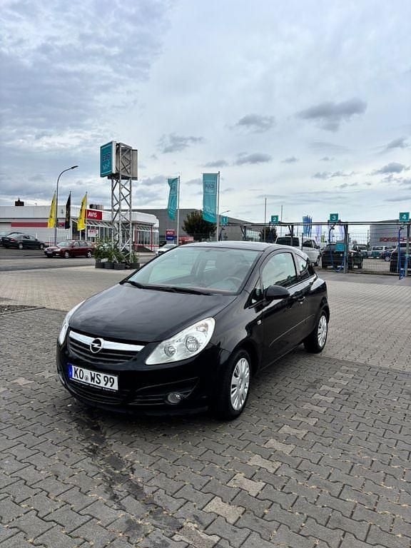 Schwarz Gebraucht 2007 Opel Corsa Catch Me Kleinwagen | 1.990 € (Guter Preis) - Bild 1/4