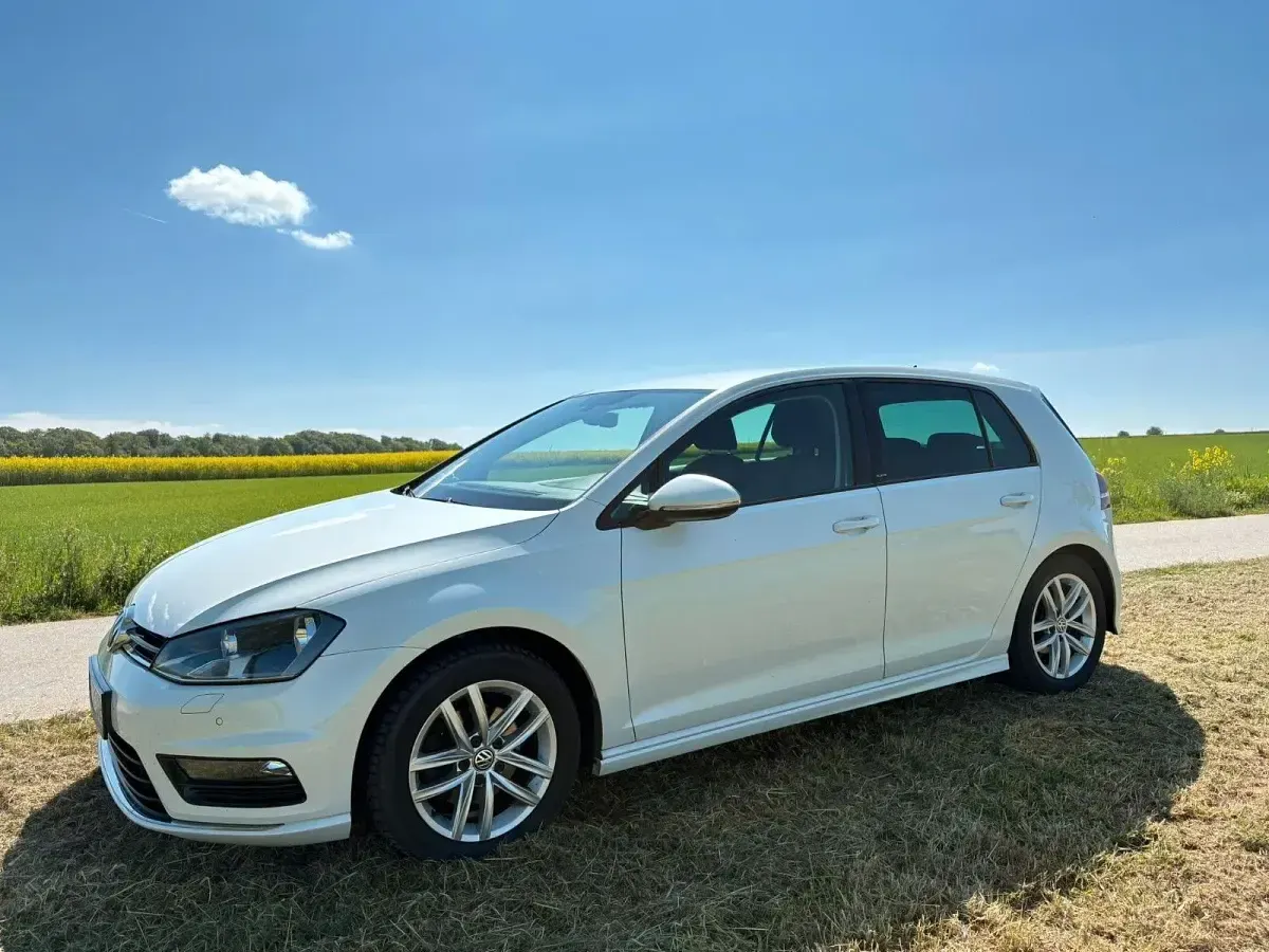 Gebraucht VW Golf VII R-line 150 PS (110 kW) 2016 Weiß Limousine