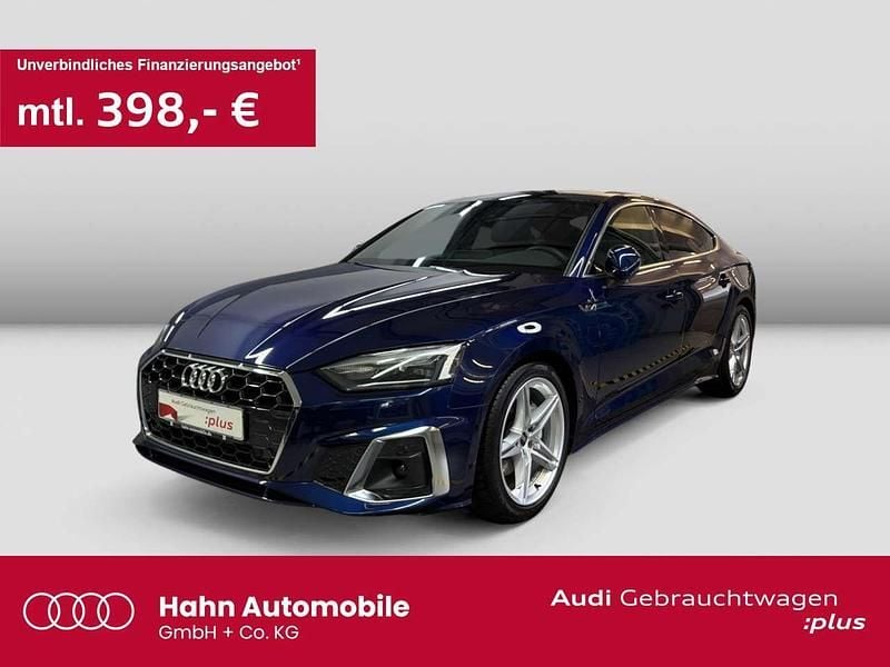 Gebraucht Audi A5 S-Line 204 PS (150 kW) 2023 Navarrablau metallic Coupé