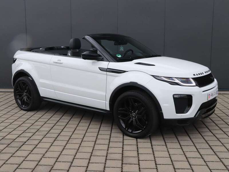 Weiß Gebraucht 2017 Land Rover Range Rover evoque HSE Dynamic Cabrio | 35.190 € (Teuer) - Bild 1/4