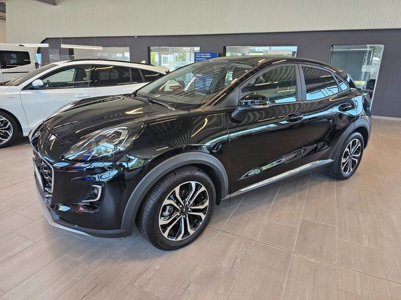 Gebraucht Ford Puma Titanium 125 PS (91 kW) 2023 Obsidianschwarz metallic SUV