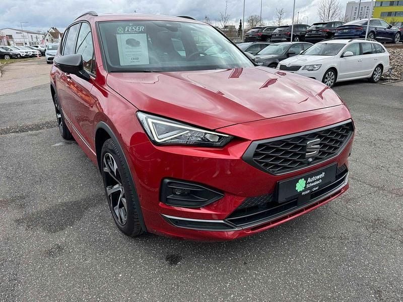 Gebraucht Seat Tarraco FR 245 PS (180 kW) 2022 Merlot rot metallic SUV