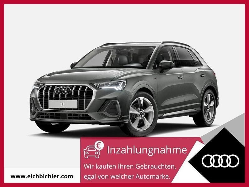 Chronosgrau Gebraucht 2024 Audi Q3 S-Line SUV | 40.420 € (Fairer Preis) - Bild 1/4