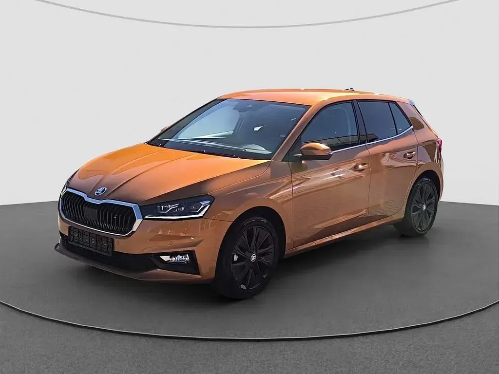 Usata Skoda Fabia Style 110 CV (80 kW) 2021 Arancione Utilitaria