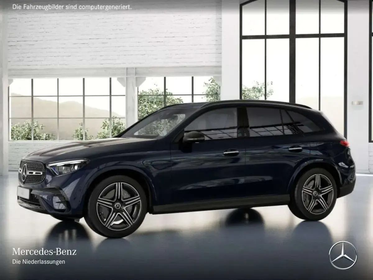 Gebraucht Mercedes GLC400d AMG 252 PS (185 kW) 2023 Blau SUV