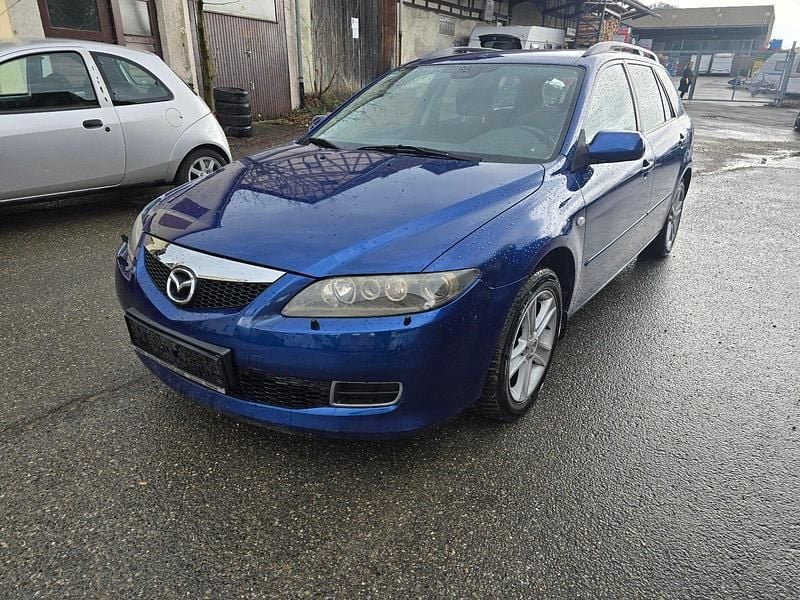Gebraucht Mazda 6 Active 147 PS (108 kW) 2007 Blau Kombi