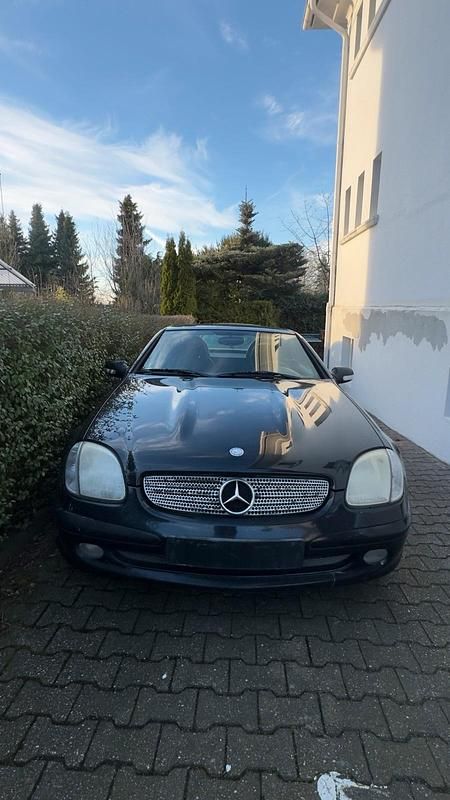 Brugt Mercedes SLK200 1998 Sort Cabriolet
