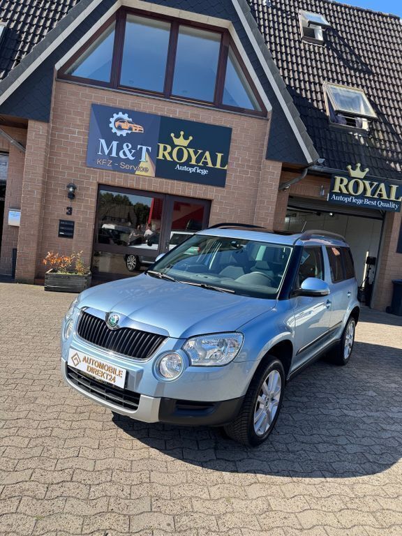 Blau Gebraucht 2014 Skoda Yeti Plus Edition SUV | 8.950 € (Guter Preis) - Bild 1/4